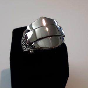 Harley Davidson Stainless steel ring size 12
